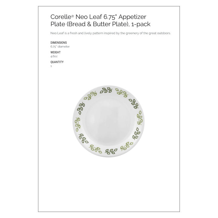 CORELLE%C2%AE%20Neo%20Leaf%20Open%20Stock%20(Plates,%20Bowls%20&%20Serveware)%20-%20Image%203