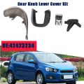 Gear Shift Knob Lever Cover Kit for Chevrolet Sonic Trax Aveo 12-16. 