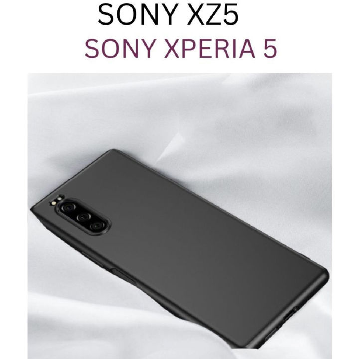 Sony Xperia 5/Sony Xperia XZ5 Case Soft TPU Cover Camera Bump Protection Phone Protective Back Shell