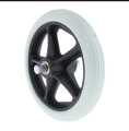 Pair of Manual wheelchair Wheel - Solid Tires Front Wheel for Wheelchairs. 