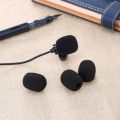 Lavalier Microphone Foam Windscreen Pack of 3 Noise Reduction Covers. 
