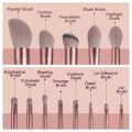WANTER 13 Pcs Makeup Brushes Set Soft hair Loose Powder Eyeshadow Concealer Contour Eyeliner Brush Foundation Makeup Brush Beauty Cosmetic tools. 