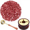 Red Wax for Letters Stamp Seals Sealing Kit Seal Warmer Wax Spoon. 