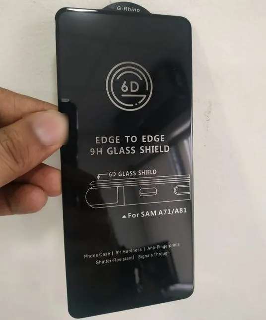 NEW%206D%20Gorilla%20Full%20Glue%20for%20Galaxy%20A71%20Tempered%20Glass%20Screen%20Protector%20Full%20Edge%20For%20Samsung%20Galaxy%20A71%20-%20Black%20-%20Image%208