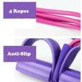 \12304; ShopWithJoy】4 Ropes Pull Rope Elastic Resistance band Exercise Body Home Fiess Sit Up Abdominal Workout Equipment. 