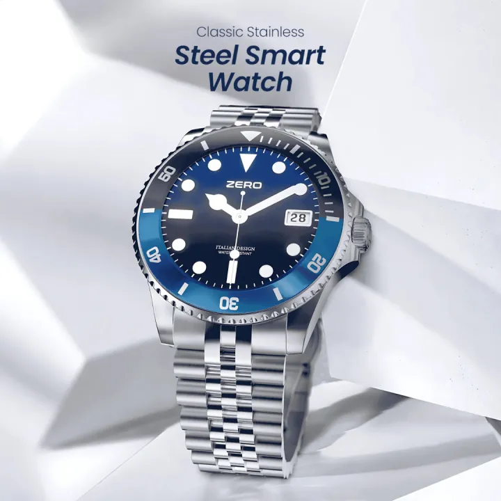 Zero%C2%AE%20Regal%20Smartwatch%201.19"%20AMOLED%20Screen%20%7C%20Bluetooth%20Calling,%20107%20Sports%20Modes,%20Health%20Monitoring%20%7C%20Stainless%20Steel%20Case%20with%20Stainless%20steel%20chain%20strap%20%7C%20Best%20Price%20Smartwatch%20for%20Men,%20Women,%20iPhone%20&%20Android%20Users%20-%20Image%202