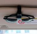 Portable Auto Fastener Car Eyeglasses Clip Ticket Card Clamp Sun Visor Sunglasses Holder. 
