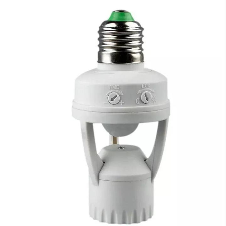 Motion%20Sensor%20Light%20Socket,%20PIR%20Motion%20E26%20Screw%20Bulb%20Adapter,%20Adjustable%20Auto%20On/Off%20Night%20Light%20Control,%20Garage%20Light,%20for%20Basement,%20Pantry%20Room,%20Storage%20Room,%20garage%20light%20by%20E%20Light%20-%20Image%202