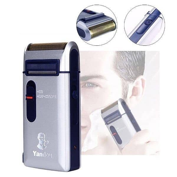 YanDou SC-W301U Rechargeable Electric Shaver – Portable Cordless Men’s ...