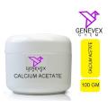 CALCIUM ACETATE FOOD GRADE- 100 GRAMS. 