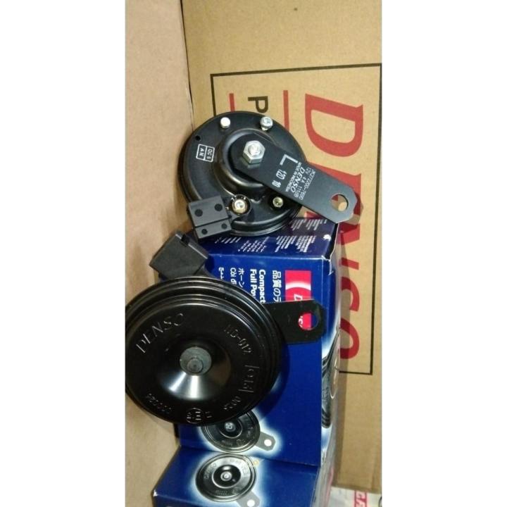 Denso disc horn single pin [ geniune fitting horn ] sinlge grip horn, grip to grip horn for all types for cars