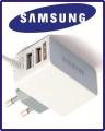 Samsung Mobile Charger With Extra 2 Usb Charging Ports Mobile Charger With Extra 2 USB Charging Ports (2 USB Ports) Fast Mobile Charger with extra 2 USB Charging Ports for Simultaneously Charging 3 mobiles Mobile Charger With Extra 2 USB Charging Ports. 