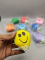 One Piece Soft Smile Clay Stress Ball - Moody Flour Slime Pack (Single Piece). 