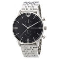 Emporio Armani AR0389 Stainless Steel Wrist Watch For Men. 
