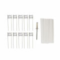 DIY Rebuilt Kit 0.8/1.0Ω Replacement Coil for GEEKvape-Z/vaperesso-gtx Mesh Coil MJ. 