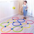 Kids Outdoor Toys Hopscotch Ring Jumping For Kids Sports Outdoor Play Outside Toys Children Garden Backyard Indoor Carnival Game. 