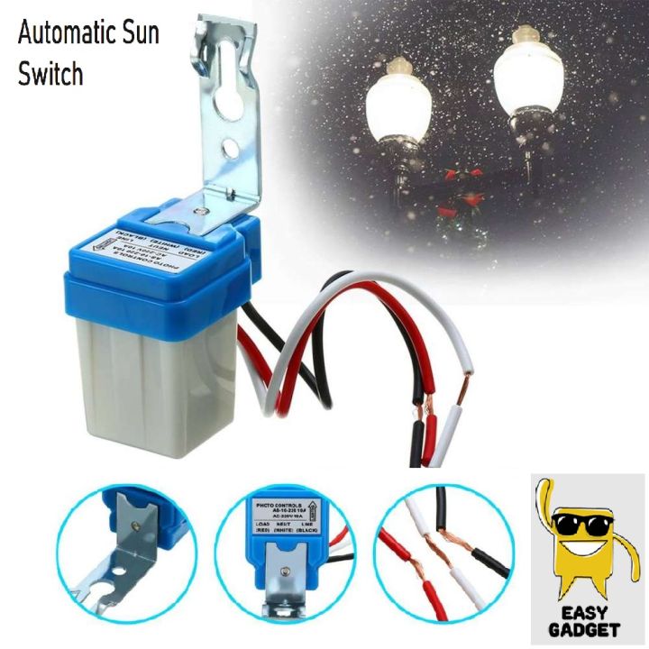 Automatic%20Light%20Sensor%20ON%20/%20OFF%20Sun%20Switch%20%7C%20%20Automatic%20Outdoor%20/%20Street%20Light%20Control%20Photocell%20Sensor%20%5C%20Switch%20%7C%20Sun%20Light%20Operating%20Switch%20-%20220%20V%2010A%20-%20Image%205
