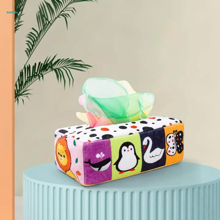 Baby%20Tissue%20Box%20Toy%20Silky%20Tissue%20Early%20Educational%20for%20Indoor%20Home%20Preschool%20Infants%20-%20Image%205