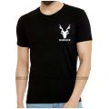 Markhor Logo T Shirt For Mens Printed T-Shirt Half Sleeves Round Neck Tshirt. 