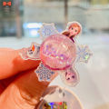 613 Genuine Frozen Children's Jewelry Elsa Princess Cartoon Rotating Sand Ring Girl Baby Toy. 