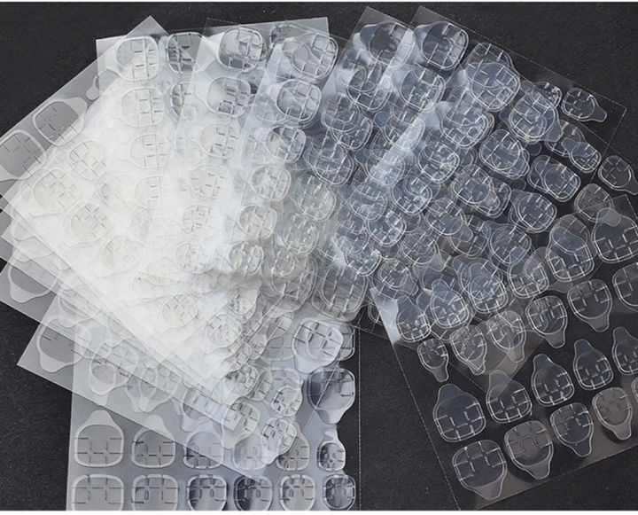 (Pack%20of%204)%20Nail%20Glue%20Stickers%20Double%20side,%2024%20double%20side%20transparent%20Flexible%20adhesive%20tape%20for%20women%20fake%20nails%20-%20Image%203