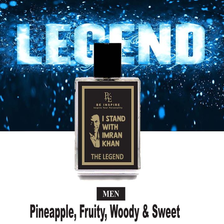The Legend By IK For Men EDP | Iconic Imran khan Perfume | Inspired for Creed Aventus | Our Hot Selling Perfume For Men | Long-lasting and Bold Fragrance | 50ml