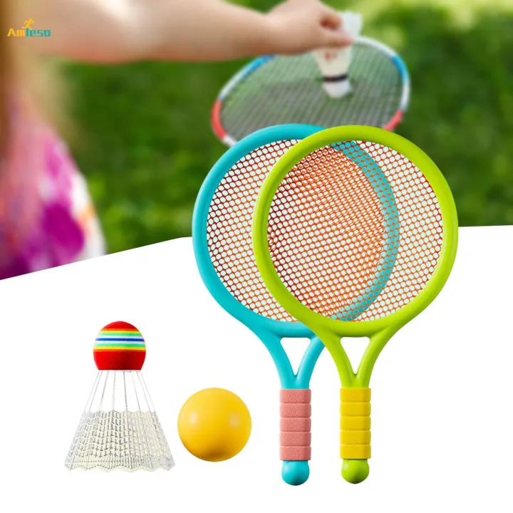 Kids%20Badminton%20Tennis%20Set%20Game%20Tennis%20Racquets%20Set%20for%20Beach%20Toys%20Girls%20-%20Image%202
