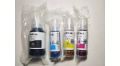 Epson L3110 refill Ink - 003 ink for L3110 printer - CMYK four colors ink. 