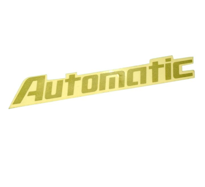 Universal AUTOMATIC sticker for all cars 1pc