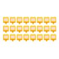 Hepa Filter Kit for Irobot Roomba 700 Series 760 770 780 -Includes 24 Filters - Fully Compatible. 