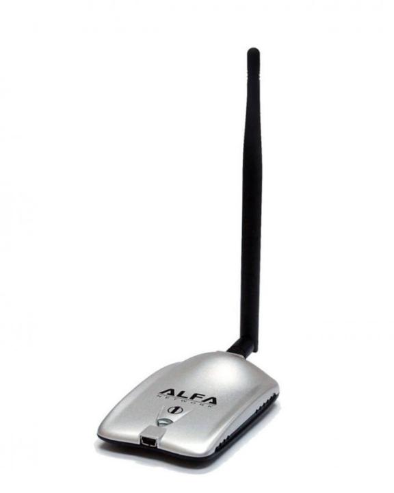 Alfa 1000mW Wireless USB WiFi Network Adapter - Grey