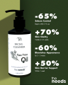 The Needs Tea Tree Cleanser 200ml – Daily Face Wash for Oily & Acne-Prone Skin - Fades Dark Spots, Controls Oil & Unclogs Pores. 