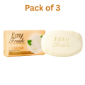 Easy Fresh Bath Soap "Jasmine + Essentia Oil" - 120g, ( Pack of 3 ) & ( Pack of 1 ) - Easy Fresh Beauty Soap, Bath Soap For All Skin Type. 
