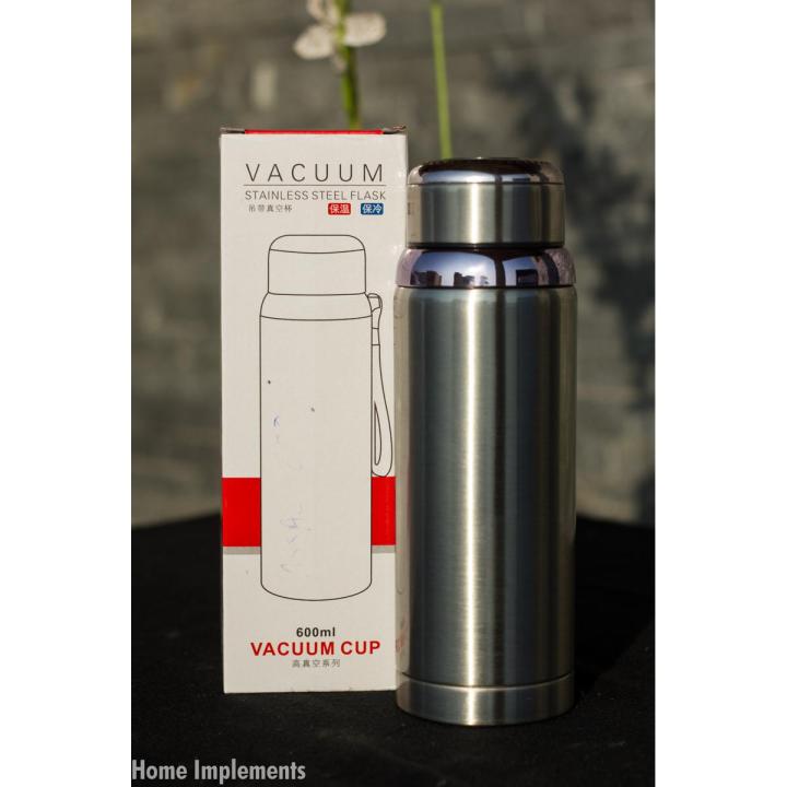Vacuum Cup Stainless Steel Flask 600ml