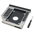 Second Hard Disk Caddy Sata for Laptops Slim 9.5mm - Fat 12.7mm. 