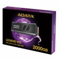 ADATA LEGEND 970 2TB PCIe Gen 5 x4 M.2 2280 Internal Solid State Drive Up to 10,000/10,000MB/s sequential read/write speed. 