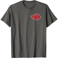 Naruto Shippuden Akatsuki Cloud Short Sleeve T-Shirt. 