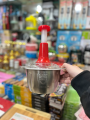 Stainless Steel Push Chooper, Hand Pat Chopper Food Processor, Hand Push Chopper Machine, Press Start, Home Appliances - Small Kitchen /Handheld Vegetable Chopper / Mincer / Mixer / BlenderFruits - Onion / Garlic Chopper - Payaz Cutter. 