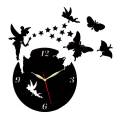Black Wooden Fairy Clock For Wall Decor / Fairy clock / wall clock / 12 ; 12 diameter / wall clock in Pakistan. 