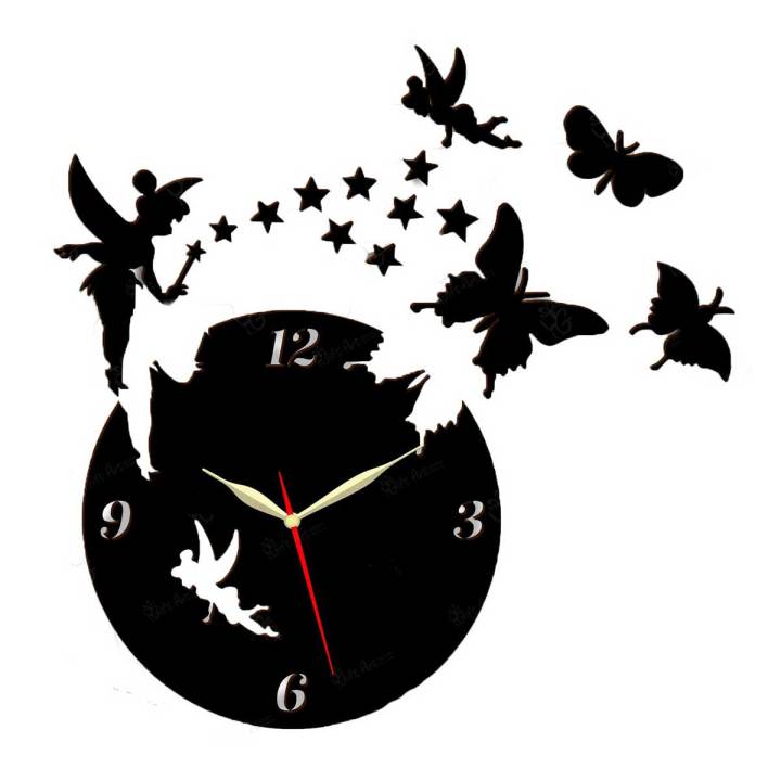 Black%20Wooden%20Fairy%20Clock%20For%20Wall%20Decor%20/%20Fairy%20clock%20/%20wall%20clock%20/%2012%20;%2012%20diameter%20/%20wall%20clock%20in%20Pakistan%20-%20Image%204