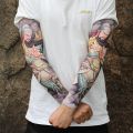 【KuaKe Mall】Chinese Tattoo Sleeves Men Outdoor Cycling Cuff Driving Sunscreen Fishing Cover Ice Silk Arm Sleeves Warmers. 