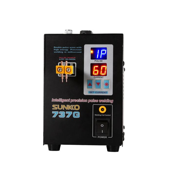 SUNKKO 737G Battery Spot Welding Pulse 1.5KW Spot Welder 18650 14500