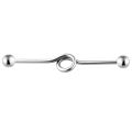 【beauty code】Steel Long Key Style CZ Ear Ring For Women Men Cartilage Earring Helix Body Piercing Jewelry Oreja. 