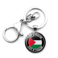 12PCS Palestine Flag Key Chain Key Ring for Women Men Jewelry Gift. 