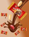 kims nut khut peanut chocolate 30 pieces box. 