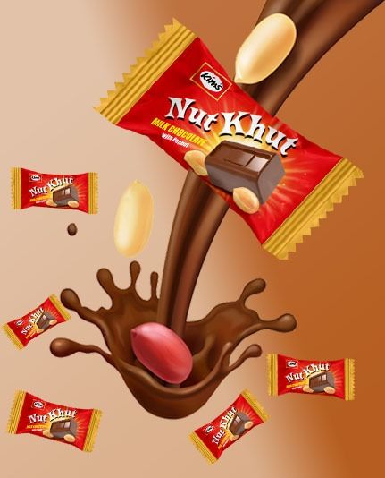 kims nut khut peanut chocolate 30 pieces box