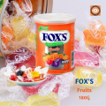 FOX’S Crystal Clear Fruits Flavored Candy Tin 180g Imported. 
