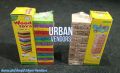 52 Pieces Jenga Wooden Number and Multicolor Blocks for Kids Game with 1 and 4 Dice Stacking Tumbling Tower Multicolor. 