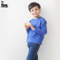 The Shop - Royal Blue Full Sleeves T-Shirt For Boys & Girls Kids, 1 Year To 14 Years - RB-FS1. 