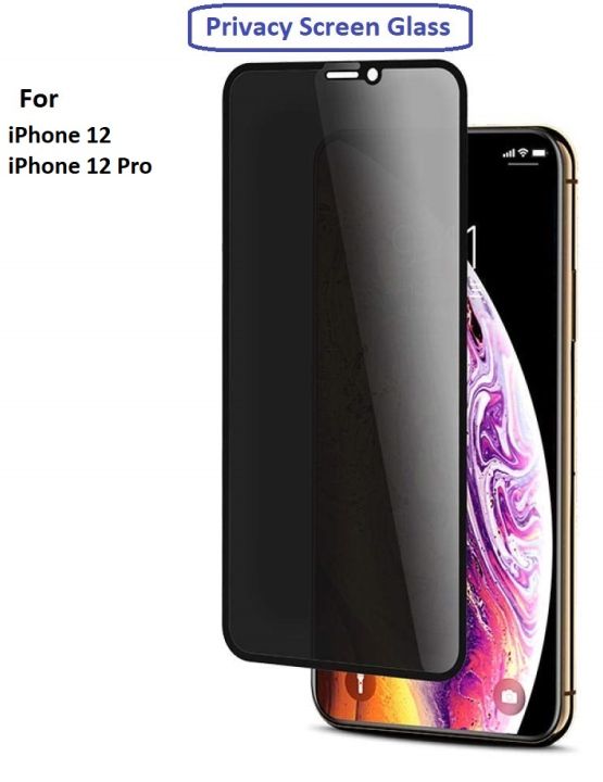 Privacy Screen Protector For iPhone 12 , iPhone 12 Pro  Privacy Screen Protector